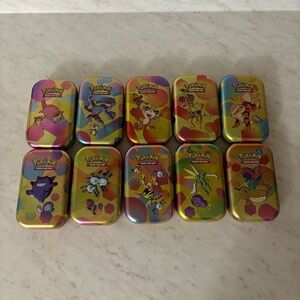 Pokemon Mini Tin Set